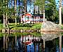Ferienhaus Am See Nissången, Schweden, Mittelschweden, Dalarna, Malung: Das Haus hat unmittelbar Lage bei dem See